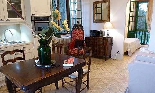 Séjour de l'appartement Les Oliviers