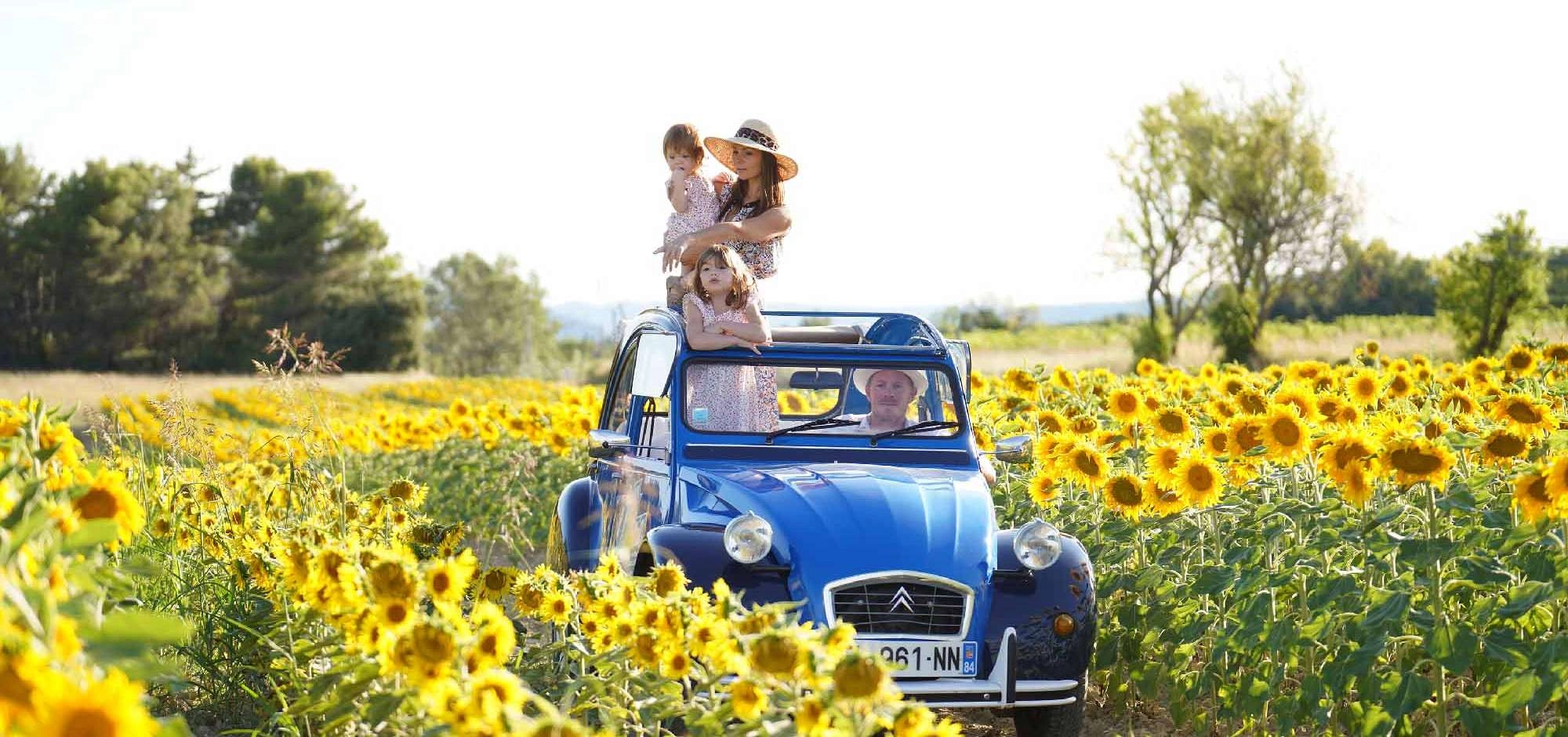 Oh My Deuche, fahre in einem 2cv