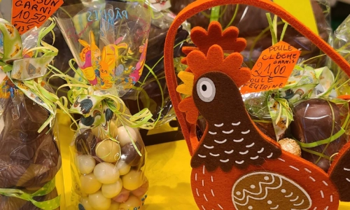 Chocolats de Pâques dans le Luberon