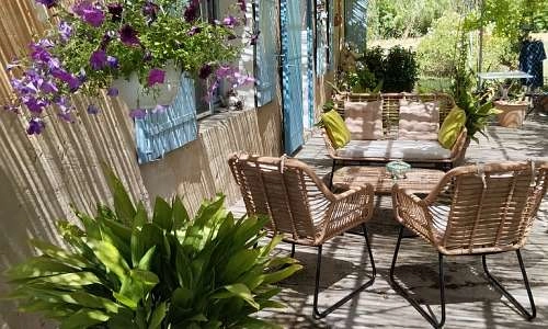 la terrasse du gite