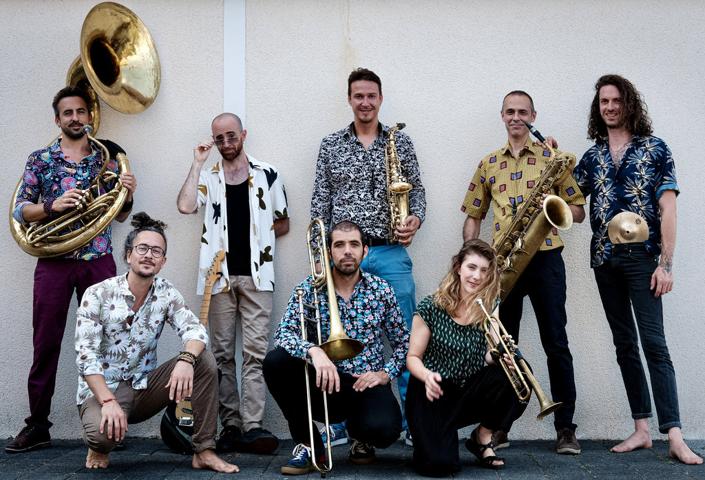 Blaskapelle mit Instrumenten – Les Estivales des Taillades