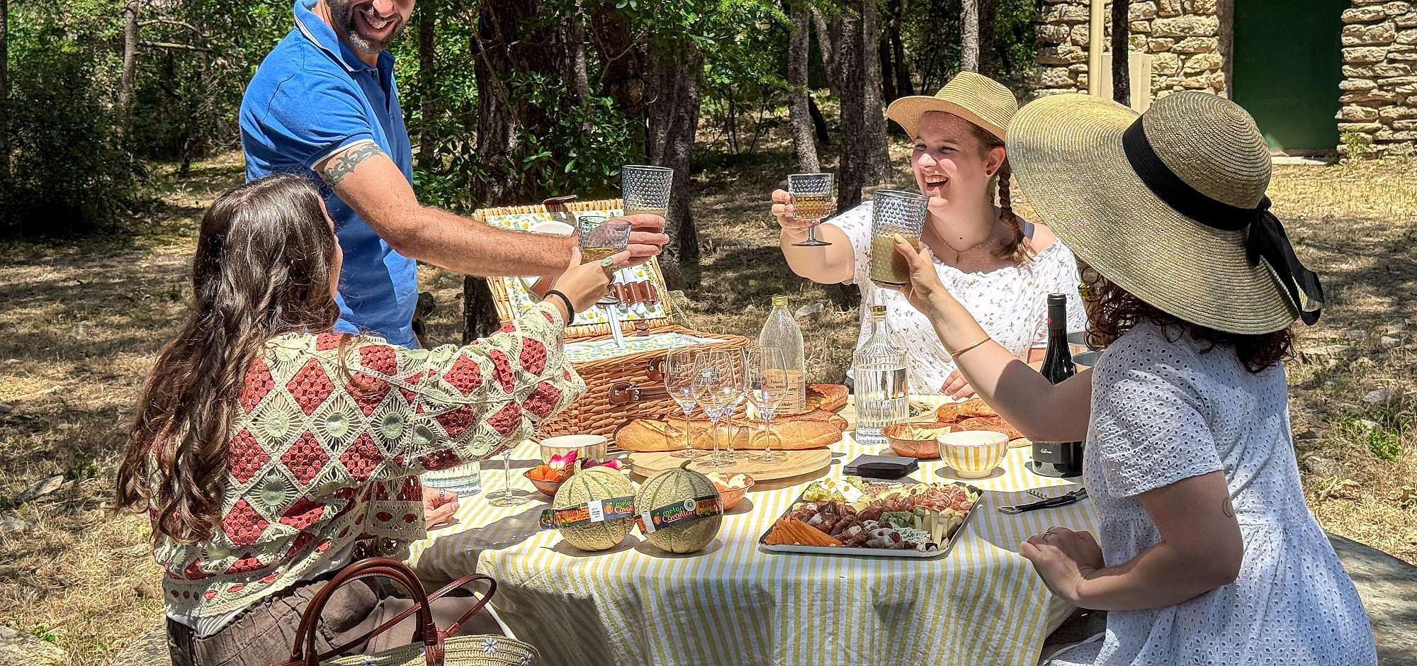 Picknicken in Destination Luberon