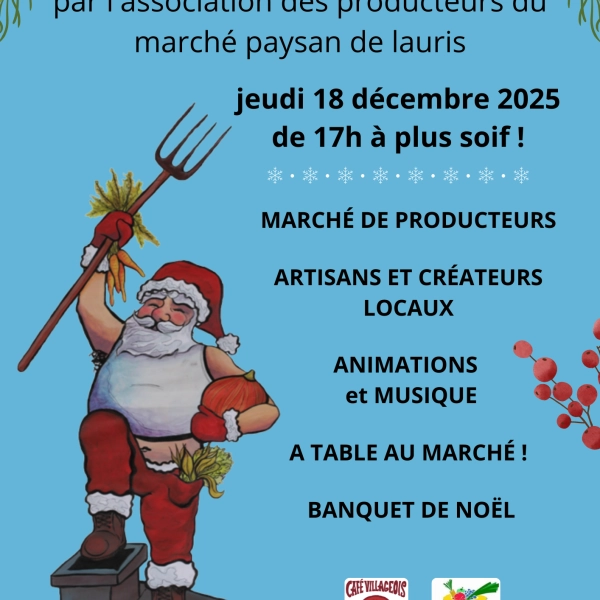 Marché de Noel Paysan