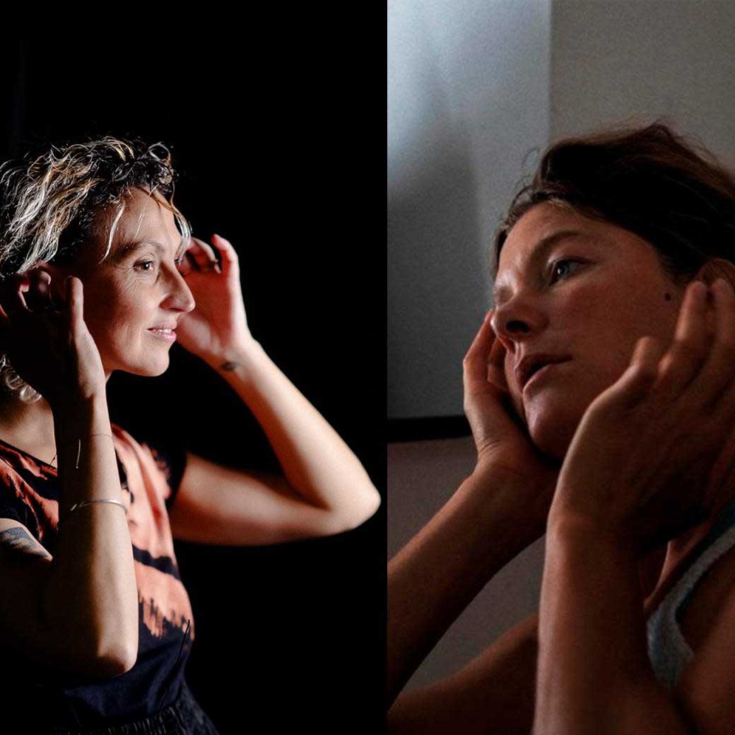 Immersive Performance mit der Komponistin OTTiLiE [B] und der Anthropologin Nastassja Martin, zwischen Musik, Poesie und Klangforschung.