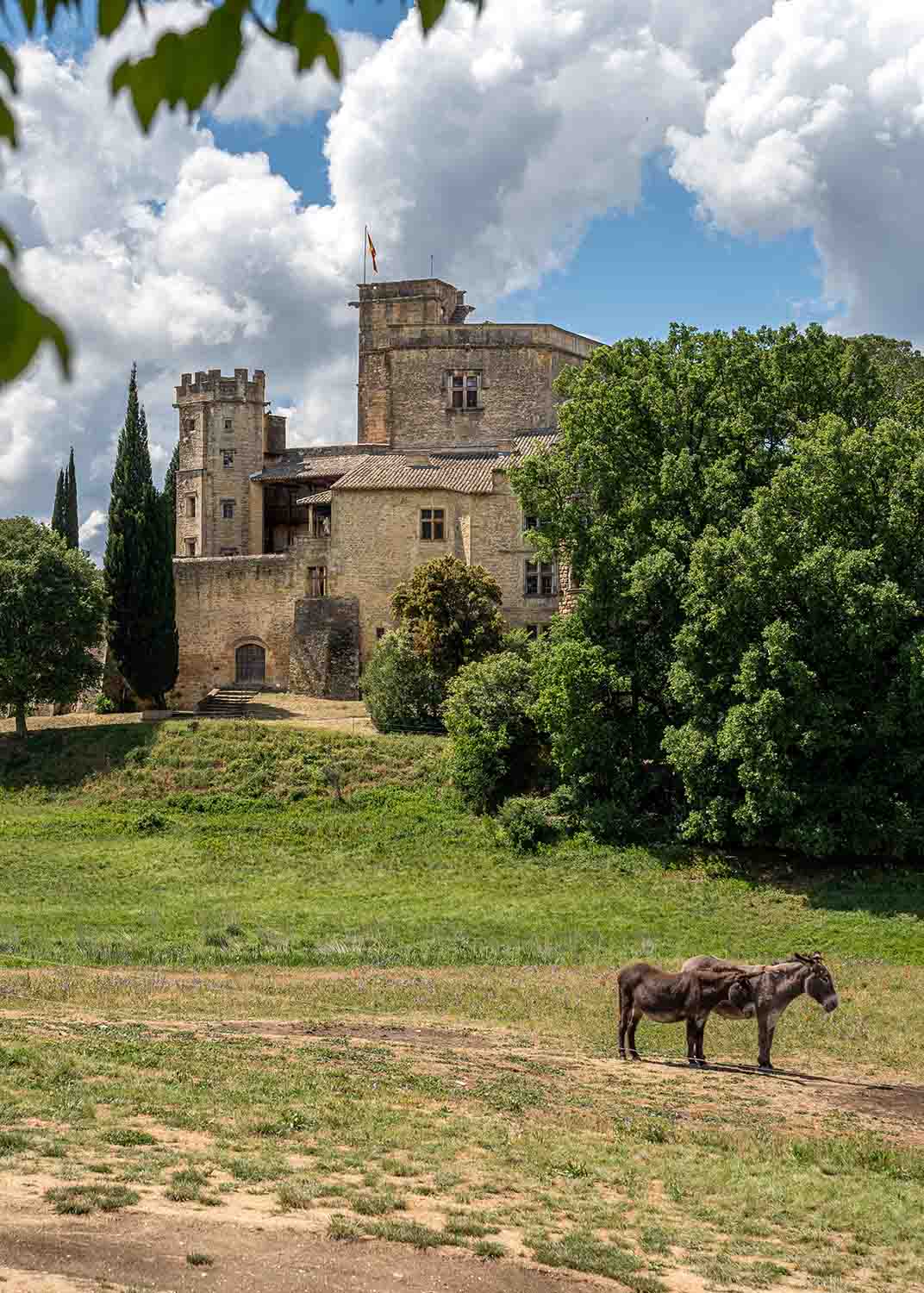 Schloss von Lourmarin, Renaissance-Schloss im Herzen des Luberon