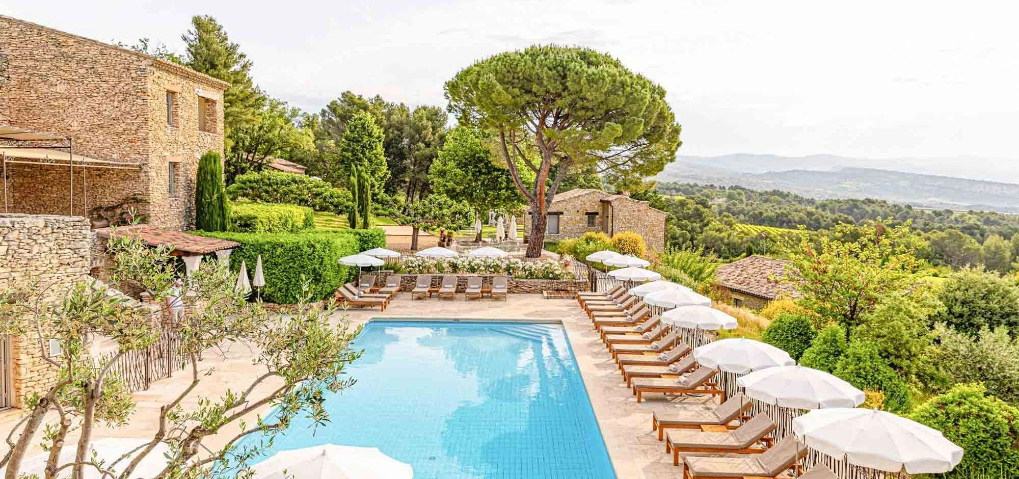 Mas des Herbes Blanches, 5-Sterne-Hotel der Relais & Châteaux