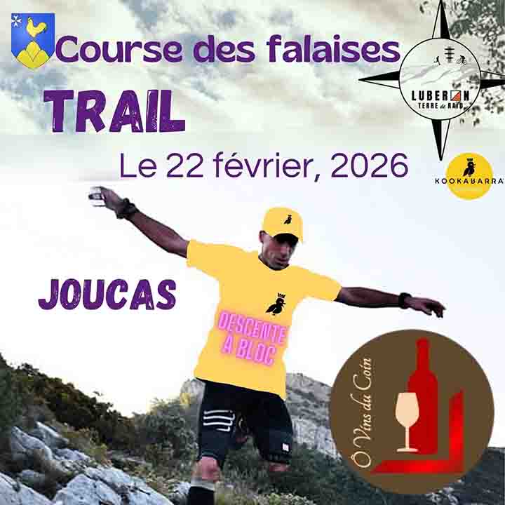 Felsenlauf 2026 in Joucas, Trailruns über 5 km, 7 km, 14 km und 19 km im Luberon