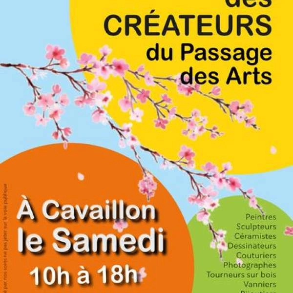 Künstlermarkt Passage des Arts in Cavaillon