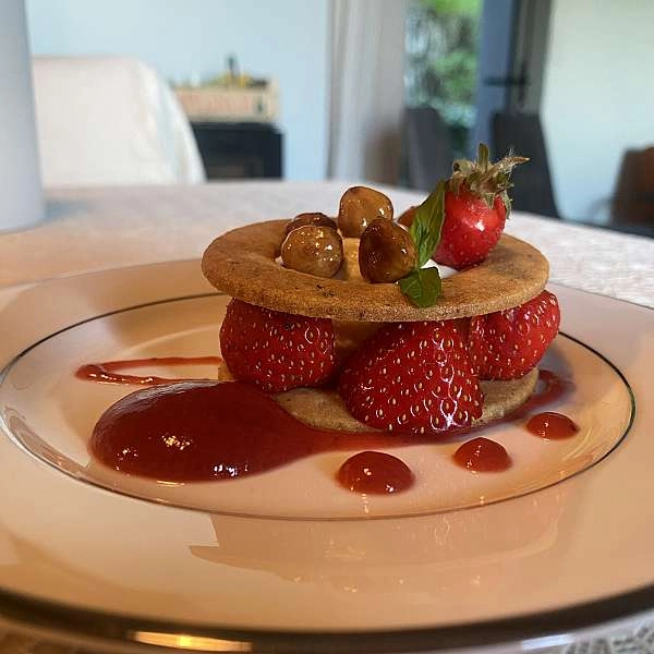 Eine Frau in der Küche