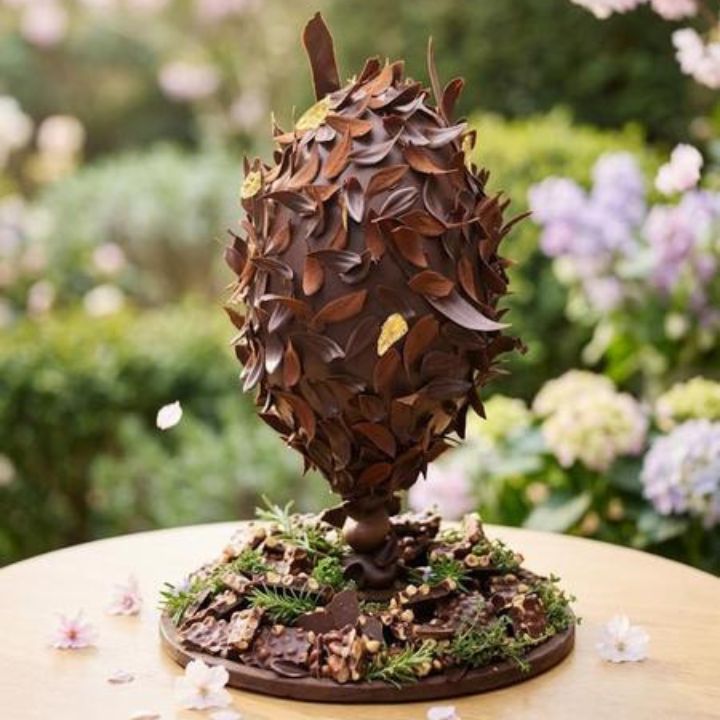 Schokoladen-Osterei - Domaine de Fontenille in Lauris