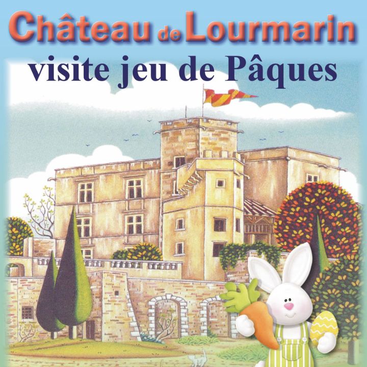 Oster-Spielbesuch im Château de Lourmarin