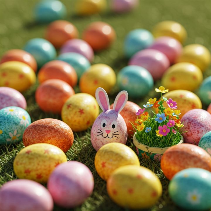 Schokoladen-Ostereier