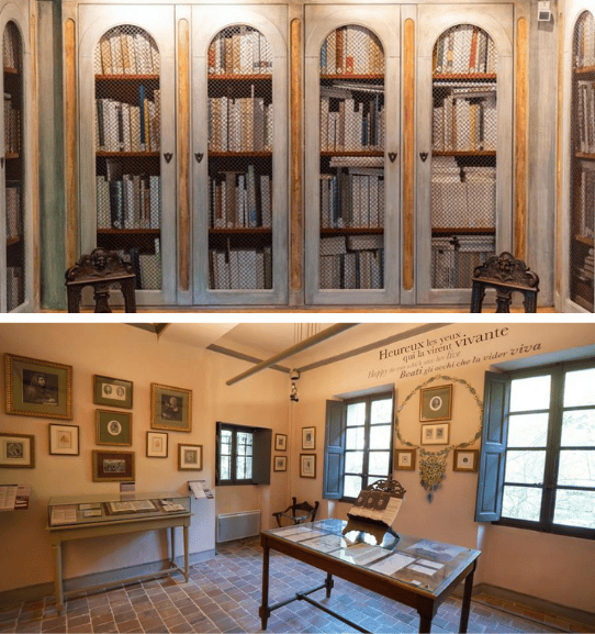 Museum-Bibliothek François Petrarca in Fontaine-de-Vaucluse