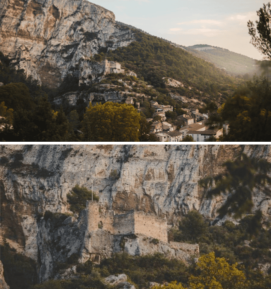 Bischofsschloss in Fontaine-de-Vaucluse