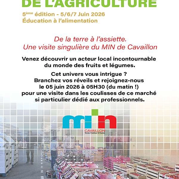 Ungewöhnlicher Besuch im MIN in Cavaillon