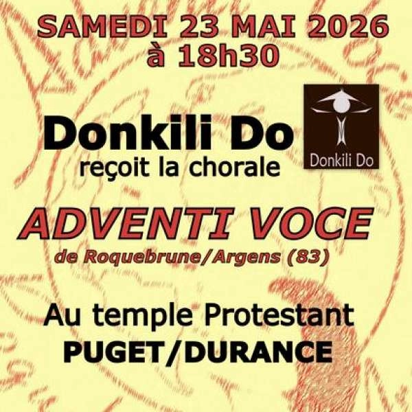 Chorkonzert im Protestantischen Tempel von Puget-sur-Durance