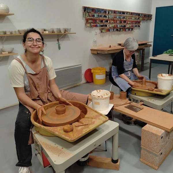 Stage poterie initiation et perfectionnement au tournage 