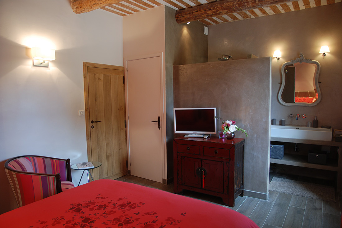 Gästezimmer Les Mûriers in der Maison Magnarelles