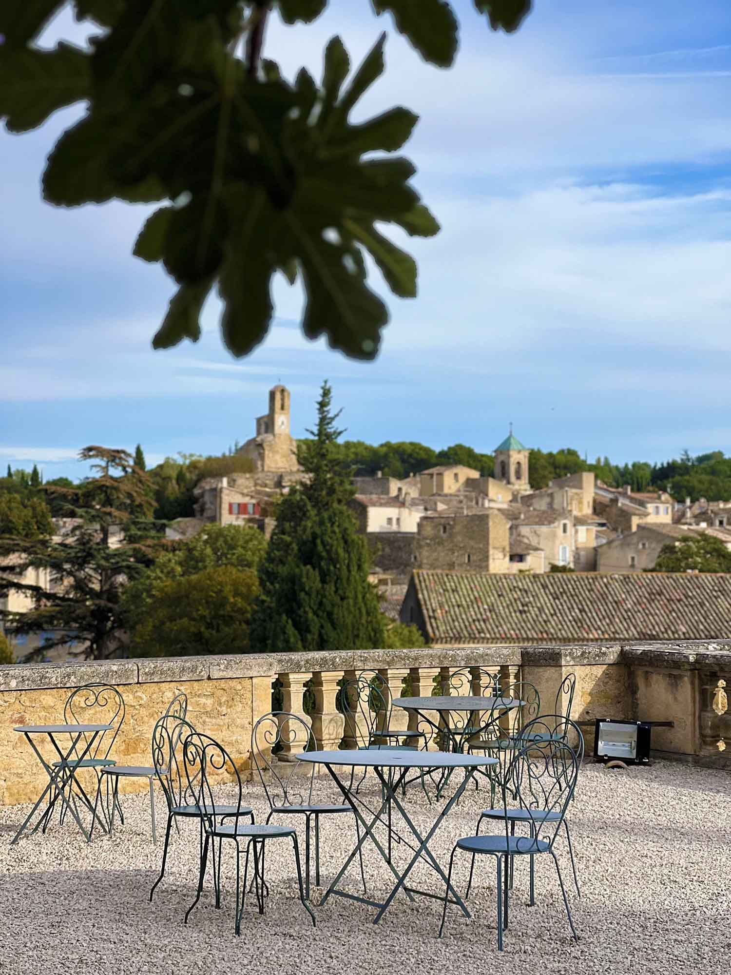 Renaissancefassade und Architektur des Schlosses Lourmarin