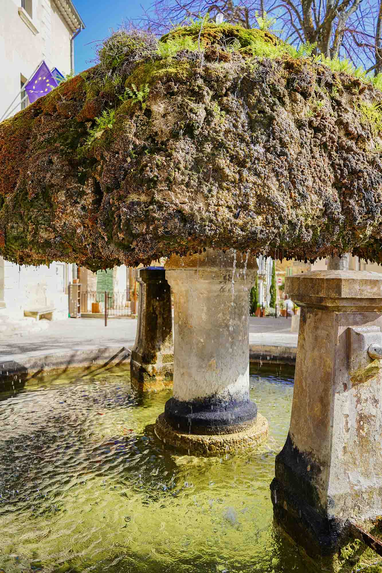 Vaugines Drehort von Jean de Florette und Manon des Sources