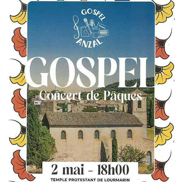 Oster-Gospelkonzert im Protestantischen Tempel von Lourmarin