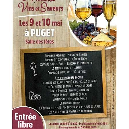 2. Frühling der Weine und Aromen in Puget-sur-Durance