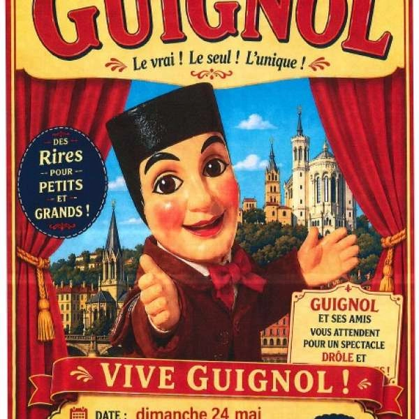 Guignol-Puppentheater in Lagnes