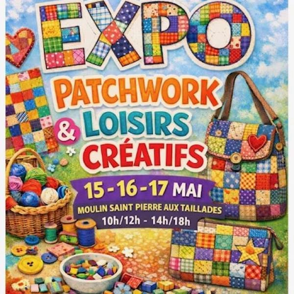 Patchwork- und Kreativhandwerksausstellung in Les Taillades