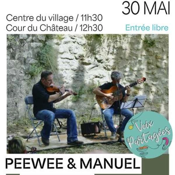 Musikalischer Spaziergang mit Peewee und Manuel à Lauris