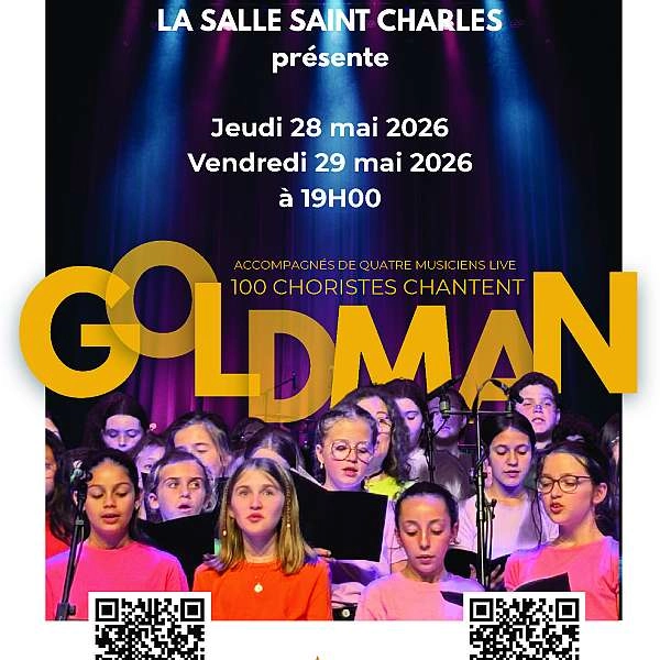 100 Backgroundsänger singen Goldman - Konzert