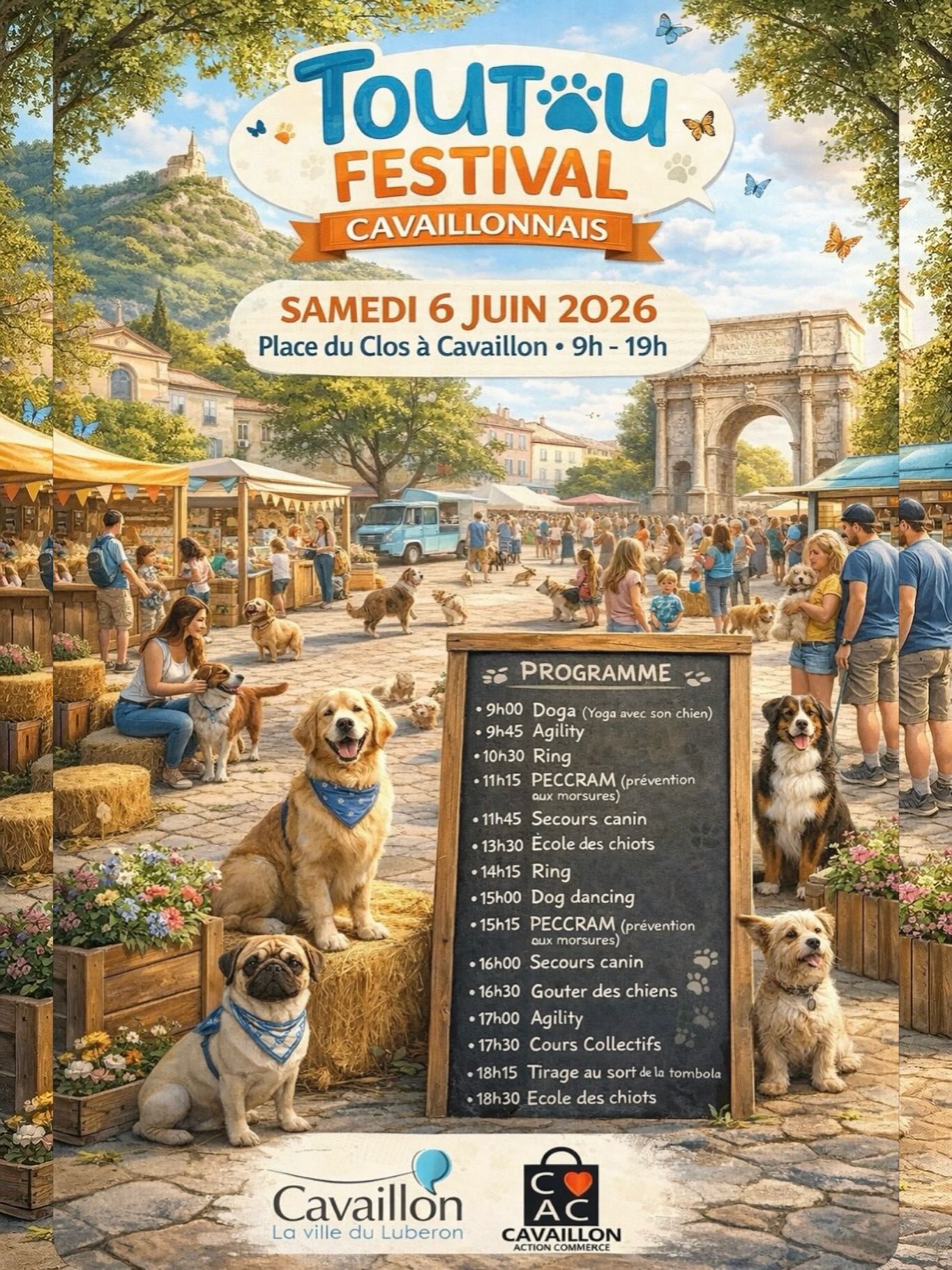 Toutou Festival Cavaillonnais in Cavaillon