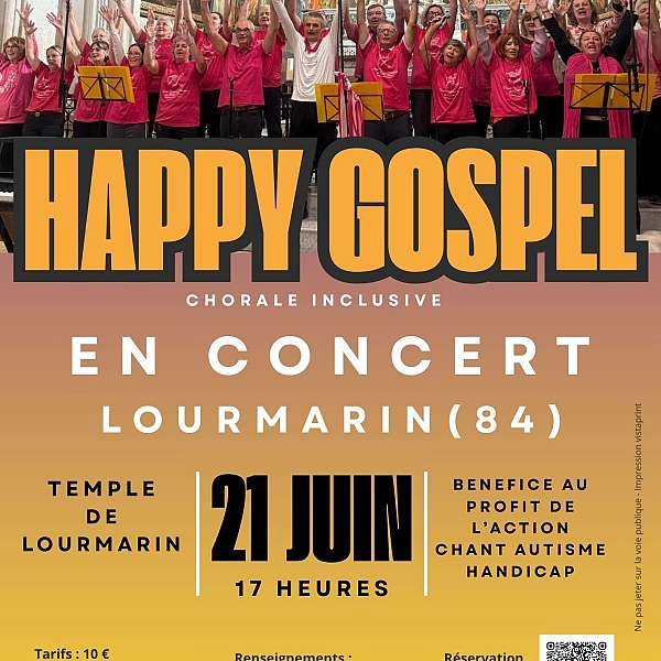 Gospelkonzert in Lourmarin