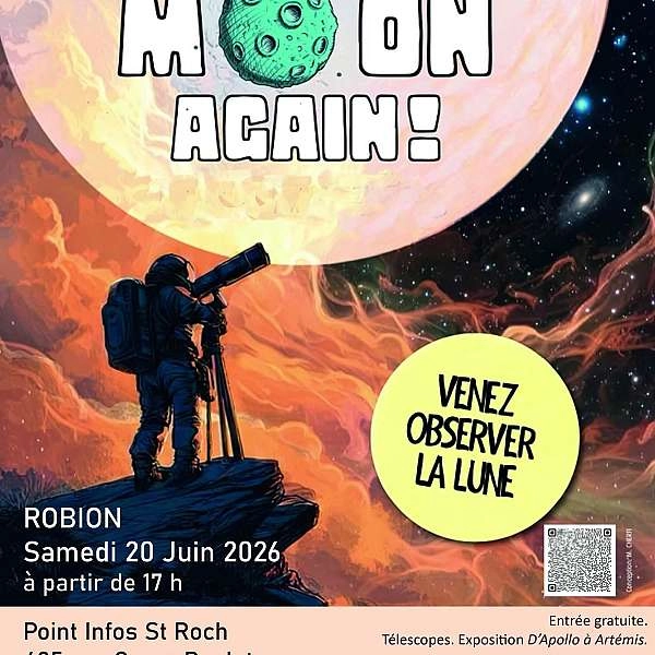 Schon wieder auf dem Mond! - Beobachtung und Ausstellung