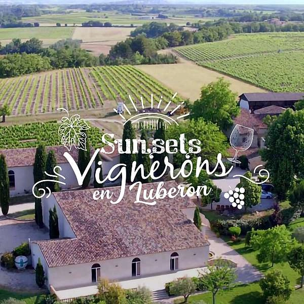 Les Sunsets Vignerons 2026 im Luberon im Château Turcan