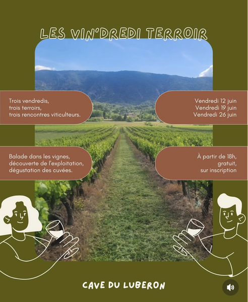 Vin’dredi Terroir mit der Cave du Luberon