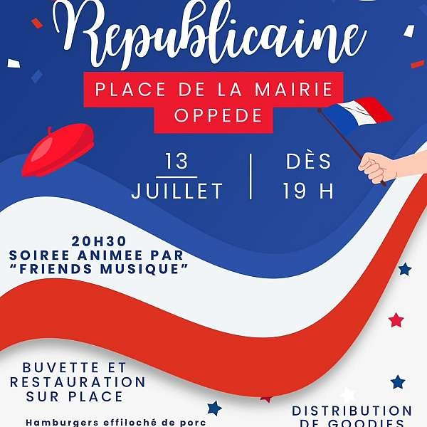 Republikanischer Abend in Oppède