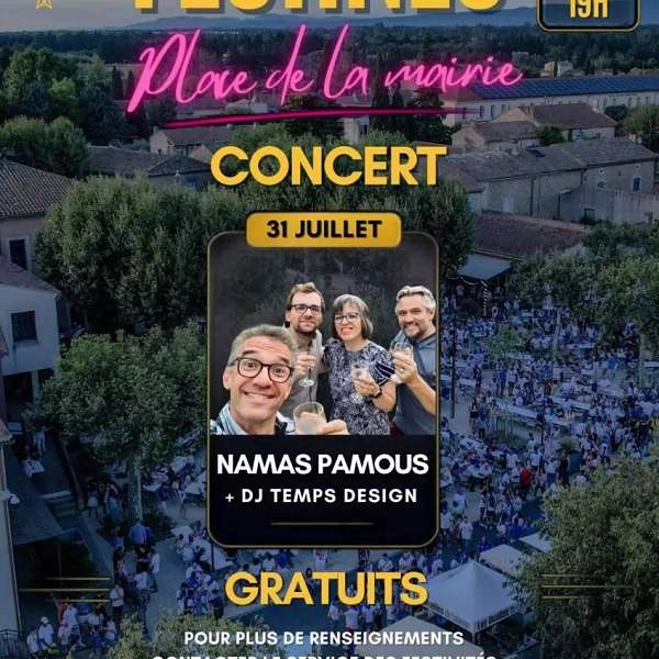 Namas Pamous + DJ Temps Design Party - Festines