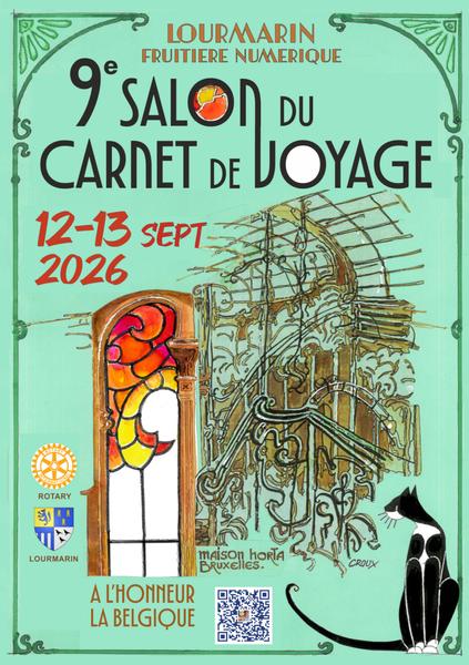 Affiche du Lourmarin Reisetagebuchmesse 2026