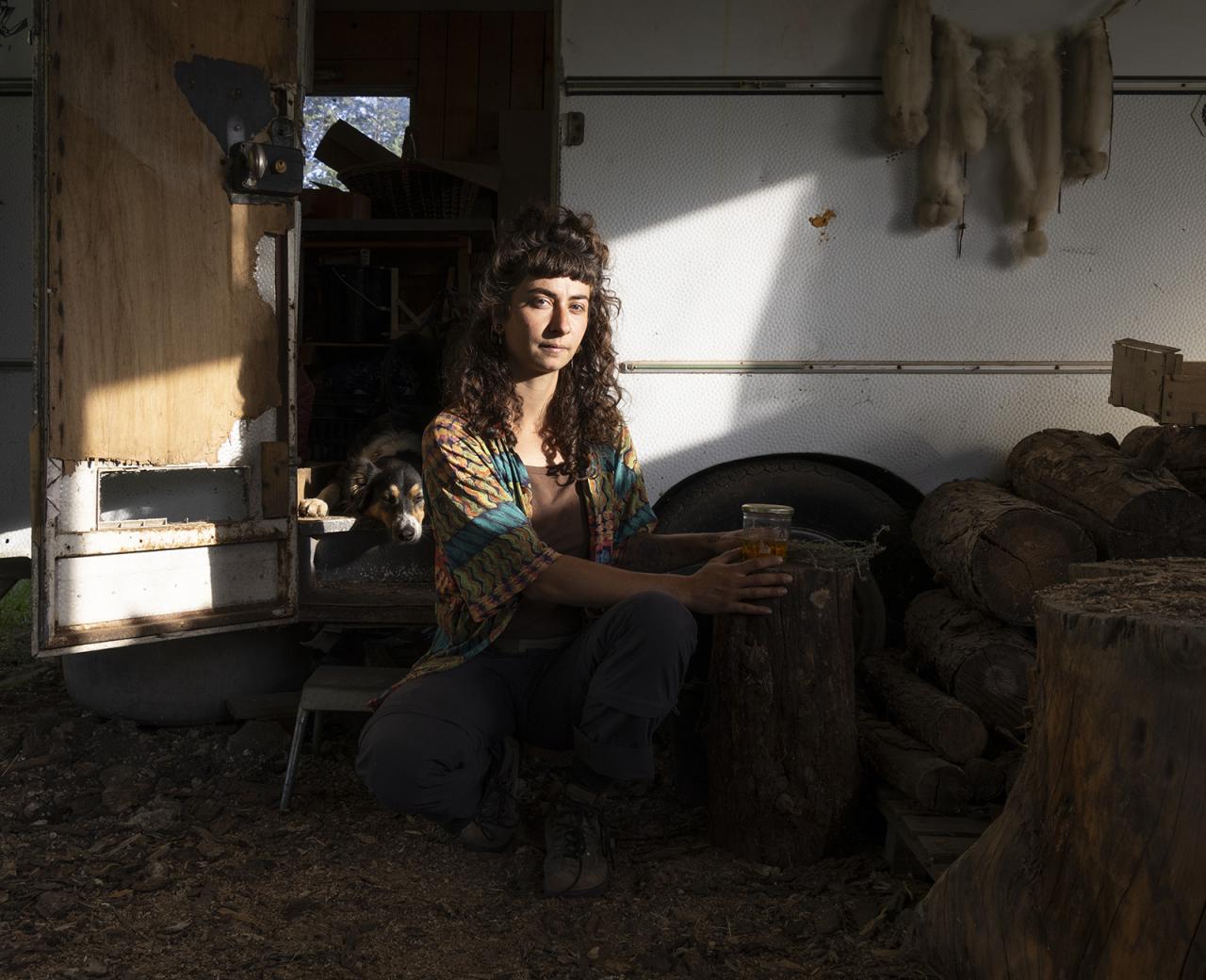 Hors-Champs-Ausstellung von Sandra Reinflet in La Garance in Cavaillon rund um Landarbeiter