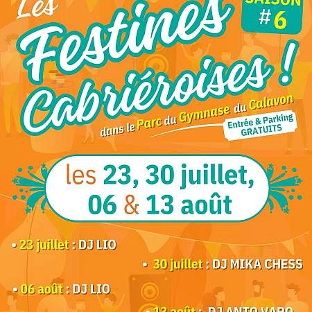 Les Festines Cabriéroises ! - DE
