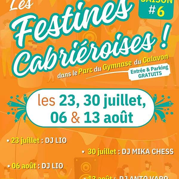 Les Festines Cabriéroises ! - DE