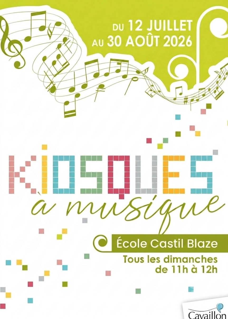 Les Kiosques à Musique in Cavaillon