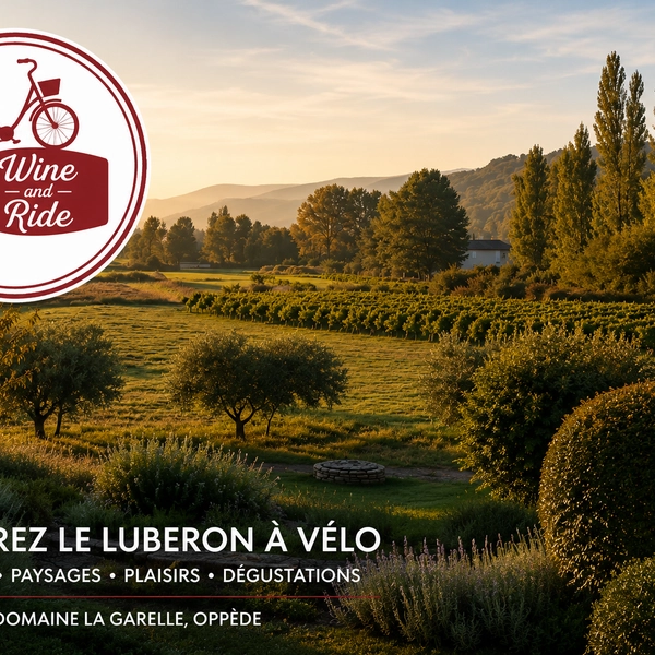 Weintour mit dem Elektrofahrrad mit Wine and Ride Luberon