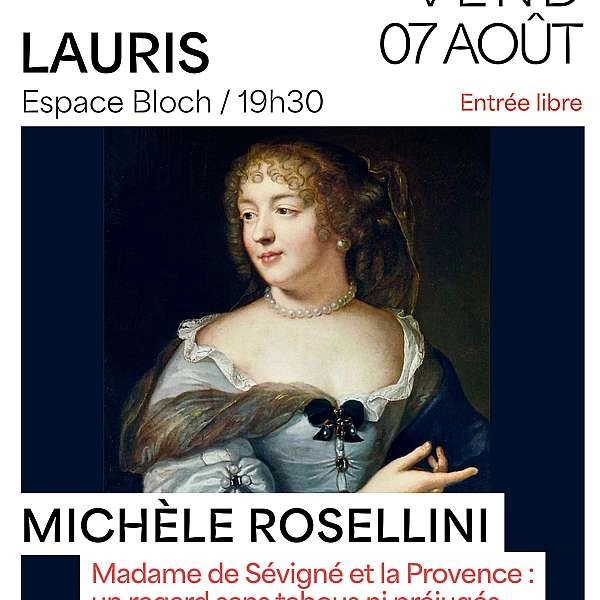 Conférence Madame de Sévigné et la Provence - DE