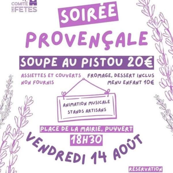 Provenzalischer Abend in Puyvert