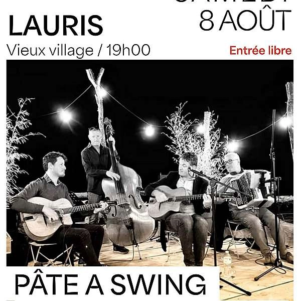 Pâte à Swing beim Nachtmarkt von Lauris