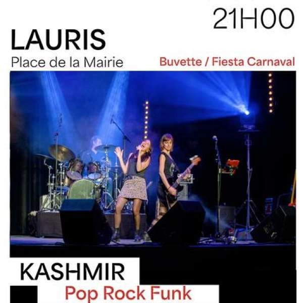 Kashmir en concert - Pop Rock Funk - DE