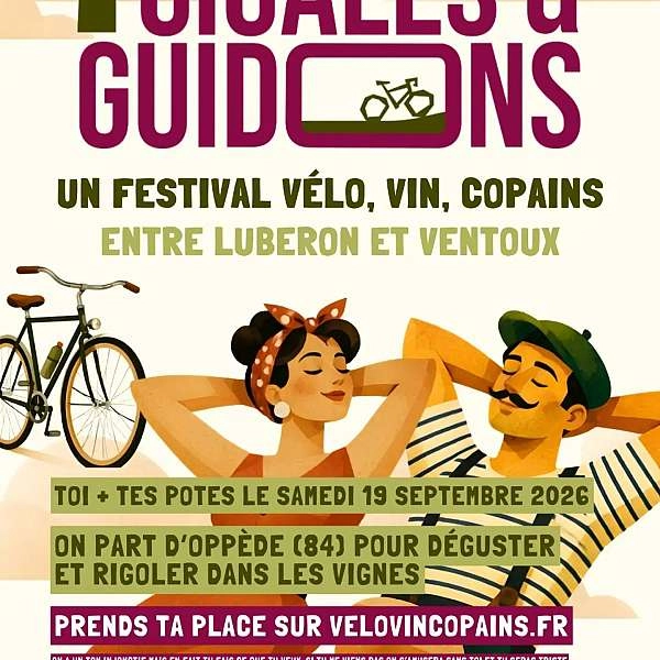 Festival Cigales & Guidons im Luberon und Ventoux