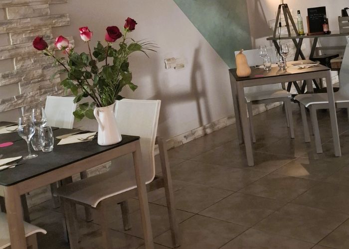 Menü mit Speise-Wein-Kombinationen im L’Atelier L’Art des Mets