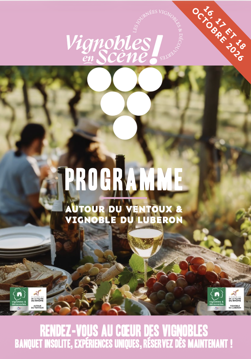 Programm 2026 von Vignobles en Scène im Ventoux und Luberon